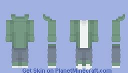 Light green jacket Minecraft Skin