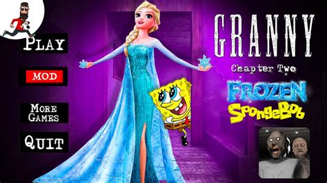 Granny Elsa And Spongebob Granny Chapter Two Door Escape YouTube