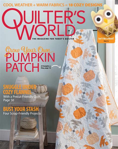 Quilter S World Magazine Autumn 2022 Back Issue