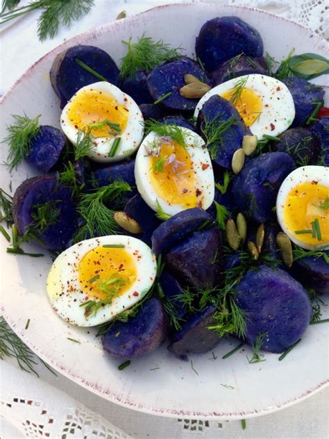 Purple Potato Salad Recipe - Ciao Florentina