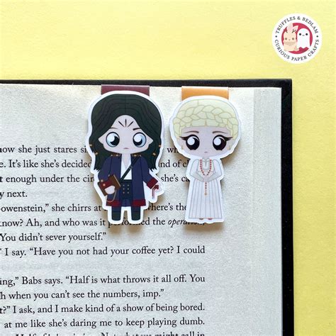 Magnetic Bookmarks Malachiasz And Nadya Etsy Canada Bookmarks