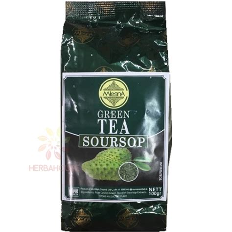 Mlesna Soursop zelený čaj sypaný 100g