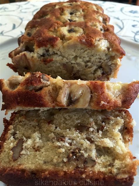 Sikandalous Cuisine Super Moist Banana Walnut Cake By Sikandalouscuisine