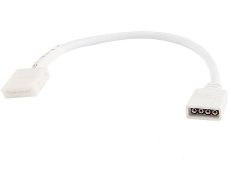 Соединительный Коннектор 4pin Мама + Зажим для Светодиодной Ленты RGB ...