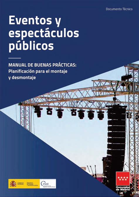 Pdf Bvcm Eventos Y Espect Culos P Blicos Manual De