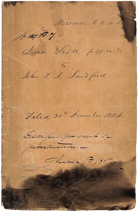 The Dred Scott Decision American Rot