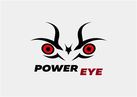 Premium Vector Logo Power Eye Company Name