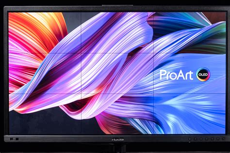 ASUS ProArt Display OLED PA27DCE K 專業螢幕開箱 27 吋 4K HDR 超準 ΔE