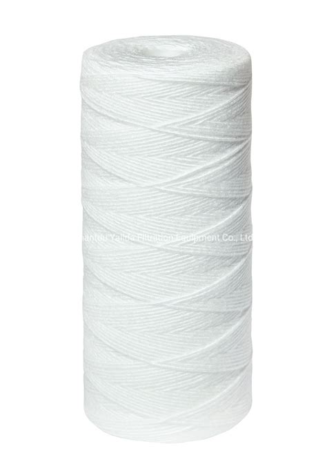 Inches Food Grade String Wound Yarn Water Filter Cartridge