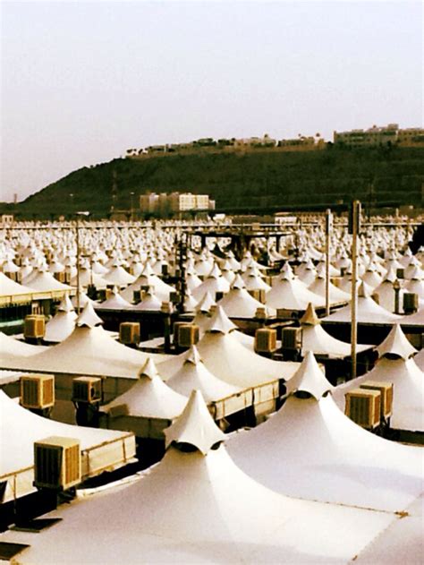 The Tent City At Mina