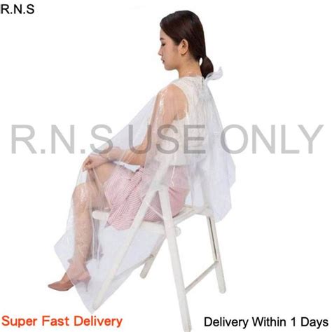 Disposable Cape Apron Saloon Cutting Disposable Cape Apron Hair Cutting