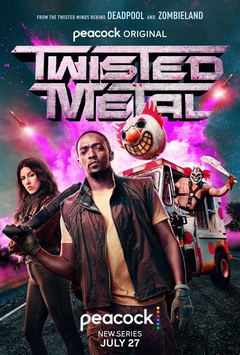 Peacock Releases Official Key Art And Trailer For Twisted Metal