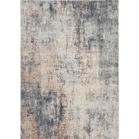 Rustic Textures Grey Beige Area Rug Nourison Rus