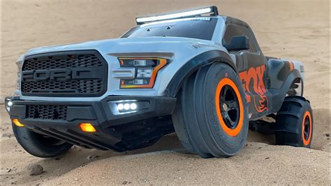 Ford Raptor Fox Edition Rc Rwd Traxxas Slash Youtube