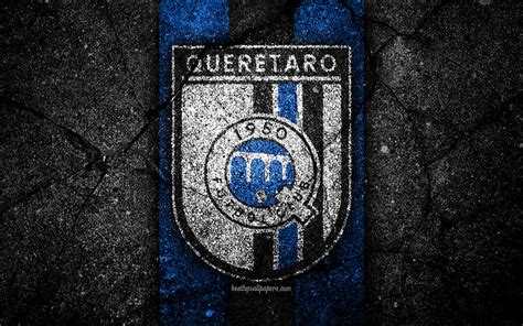 Queretaro Fc Logo Liga Mx Football Soccer Primera Division Black