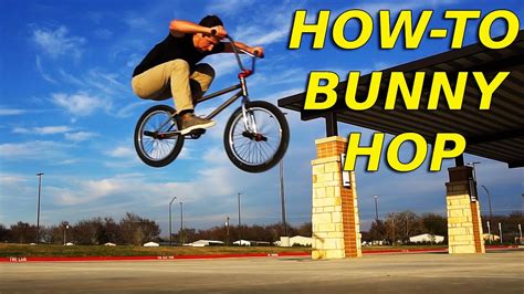 BMX How To Bunny Hop The Easiest Way YouTube