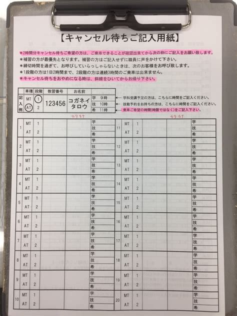 キャンセル待ち☆小金井自動車学校（garne）スタッフのブログ