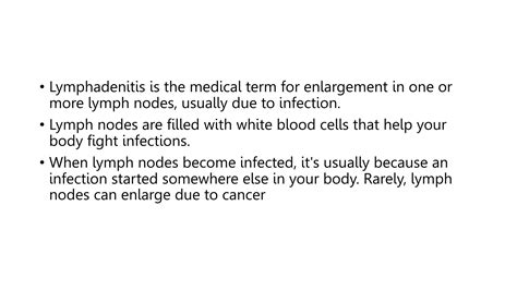 Lymphadenitispptx