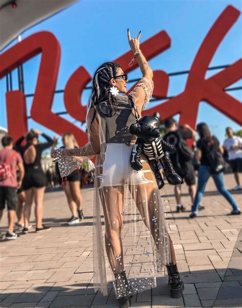 Pin Em Rock In Rio Look Festival Looks Roupa Rock In Rio Truques De