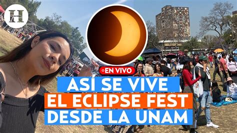 As Se Vivi El Eclipse Solar Desde Ciudad Universitaria Picnic Bajo