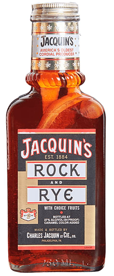 Jacquins Rock And Rye 750ml Bremers Wine And Liquor