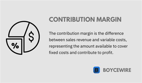 Contribution Margin Definition How To Calculate Examples