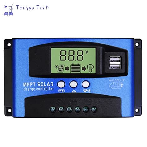 Mppt Solar Charge Controller 12v 24v 48v 60v 30a 40a 50a 60a 80a 100a