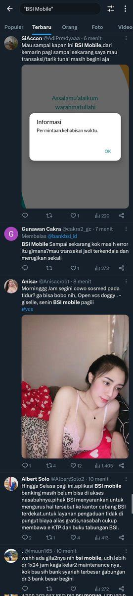 Salsa On Twitter Lagi Nyari Info Bsi Bisa Bisanya Nyelip Ginian