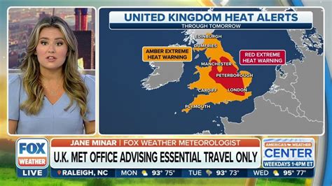 Dangerous And Historic Heat Wave Scorching The U K Latest Weather