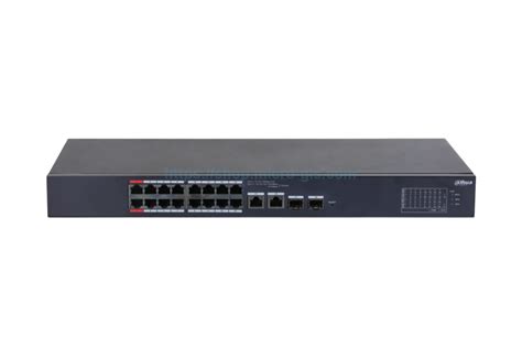 Dahua DH CS4218 16ET 135 PoE 100 Мбит с 16 портовий