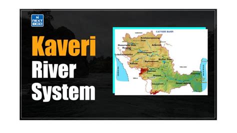 Kaveri River System Origin Course Tributaries