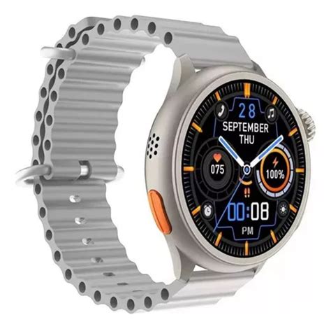 Relógio Smartwatch Redondo Pro Max Serie Tela Amoled Nfc Gps