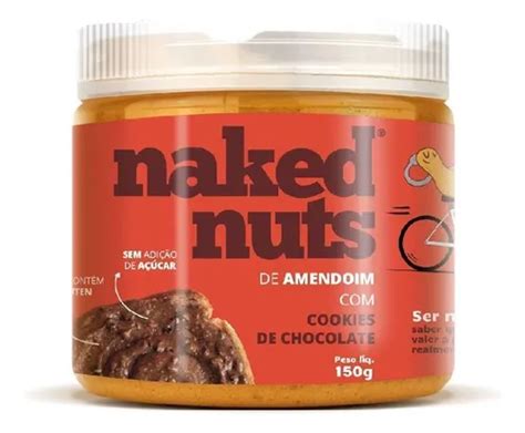 Naked Nuts Pasta De Amendoim Cookies De Chocolate G Parcelamento Sem Juros