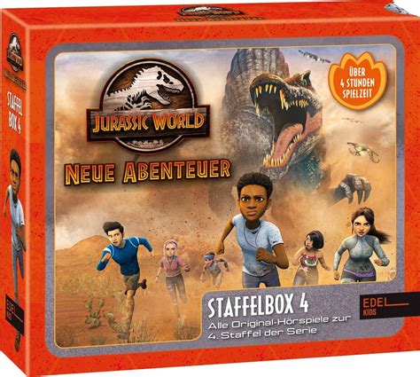 Jurassic World Neue Abenteuer Alle Original Hörspiele zur 4 Staffel