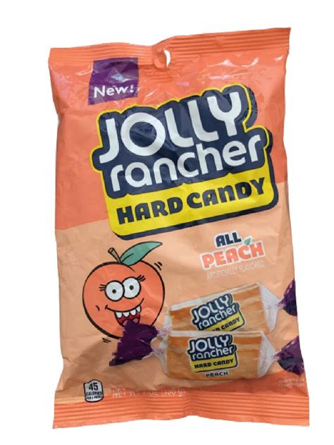 Jolly Rancher All Peach Hard Candy 7 Oz Grocery