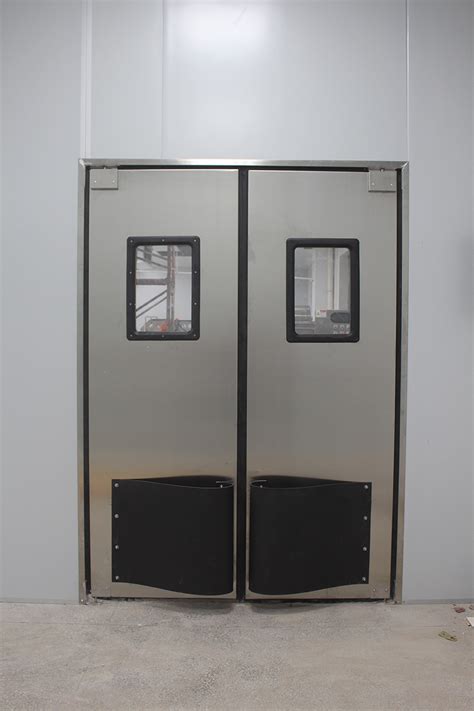 Impact Traffic Doors Left And Right Swing Doors With Window