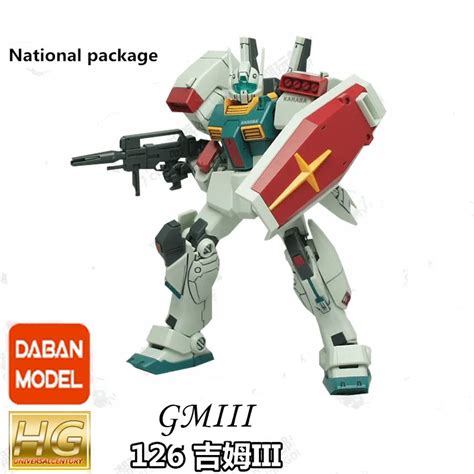 Daban Model Hguc Rgm R Gm Iii G Gundam Brinquedo Mobile