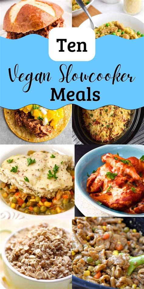 Vegan Crockpot Meals For Easy Plant Based Cooking