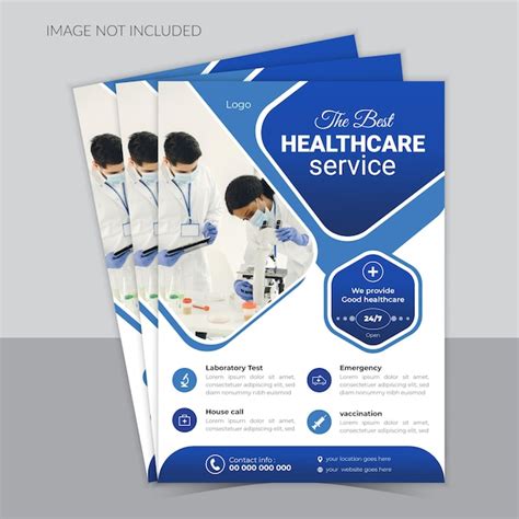 Medical Equipment Brochure Template Free Vectors And Psds To Download