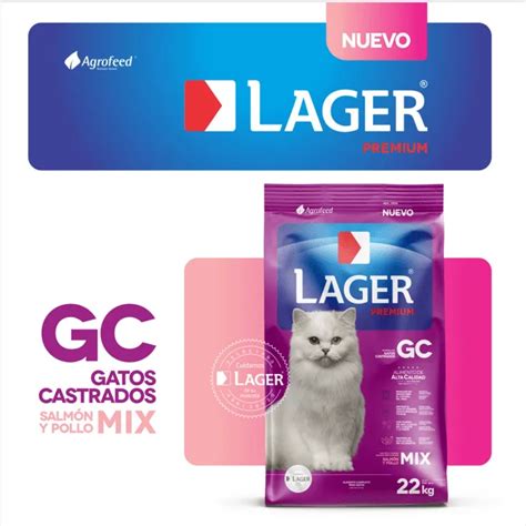 Lager Gato Castrado Premium Kg Obsequio Buffett Mascotas