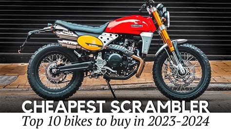 Cheapest Scrambler Motorcycles To Buy In Affordable Offroad