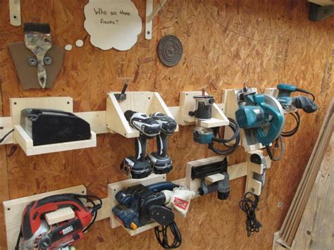 Easy DIY Power Tool Storage Station | Wilker Do's