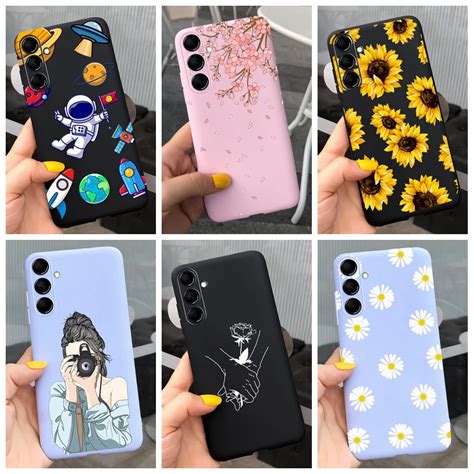 Funda De Tel Fono Para Samsung A54 A34 5g A24 4g Linda Margarita Mate Suave Tpu