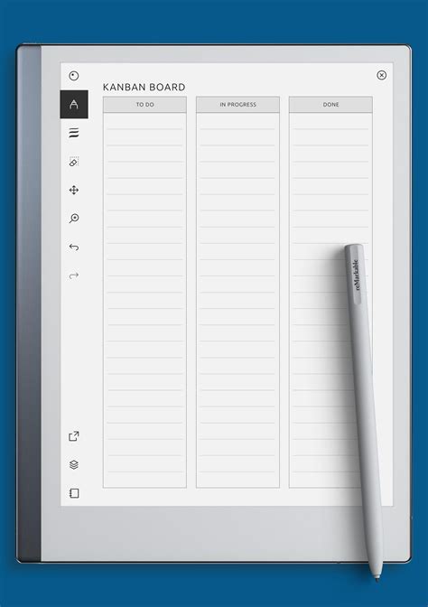 Download Printable Kanban Board PDF