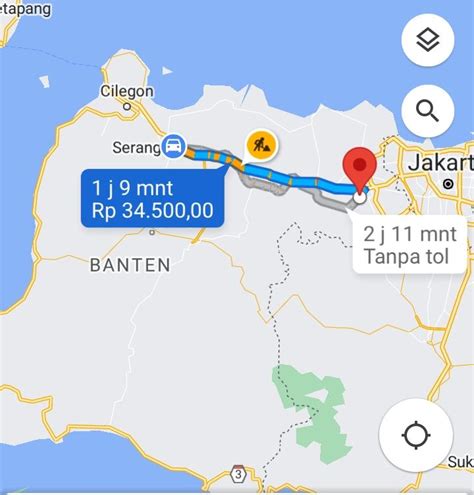 Begini Cara Cek Tarif Tol Menggunakan Google Maps Cadasbanten Co Id