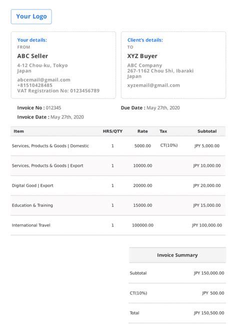 Rent Receipt Template Germany