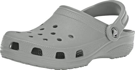 Crocs Unisex Classic Mule Light Grey 14 Us Men 16 Us Women Crocs