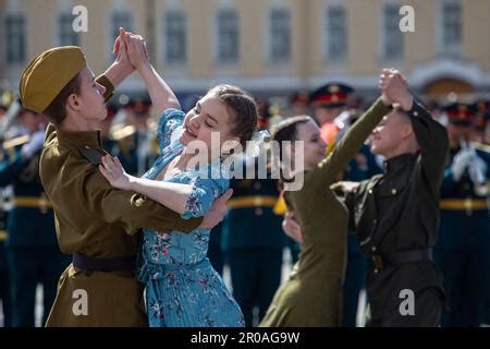 St Petersburgo Rusia Th De Mayo De Los Bailarines Act An