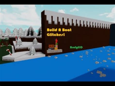 Build A Boat For Treasure Glitches!!! - YouTube