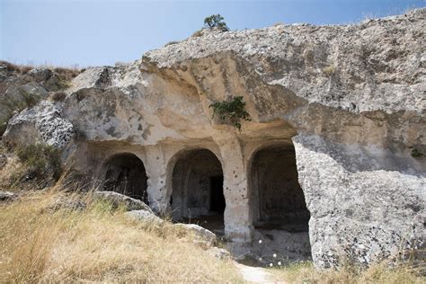 Palaeolithic Caves At Matera Italy 3408195 Stock Photo At Vecteezy